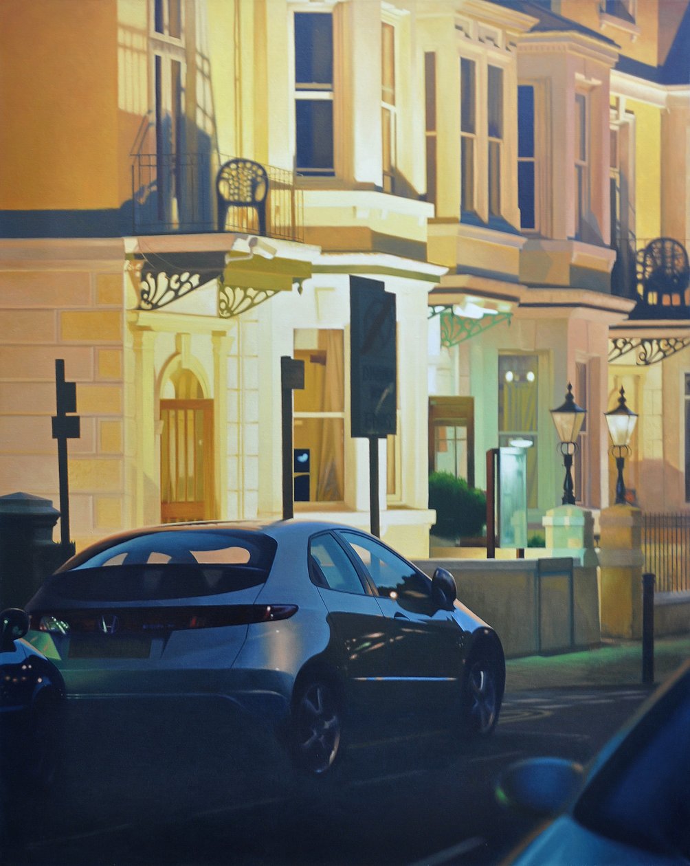 Meer vom Hotel II, 2015 von Mike Briscoe