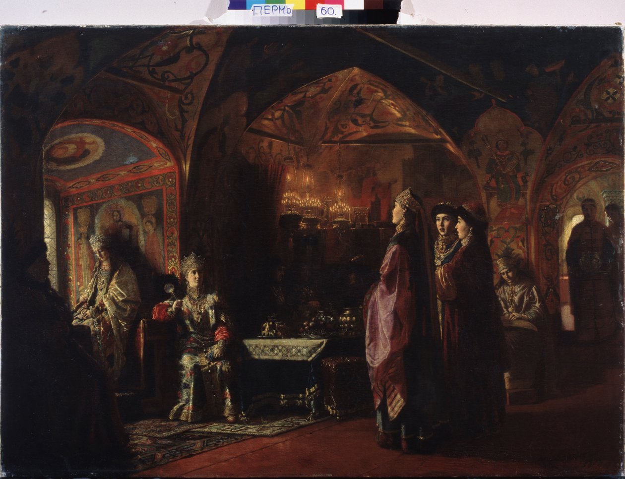 Die Wohnung der Zarin von Mikhail Petrovich Klodt