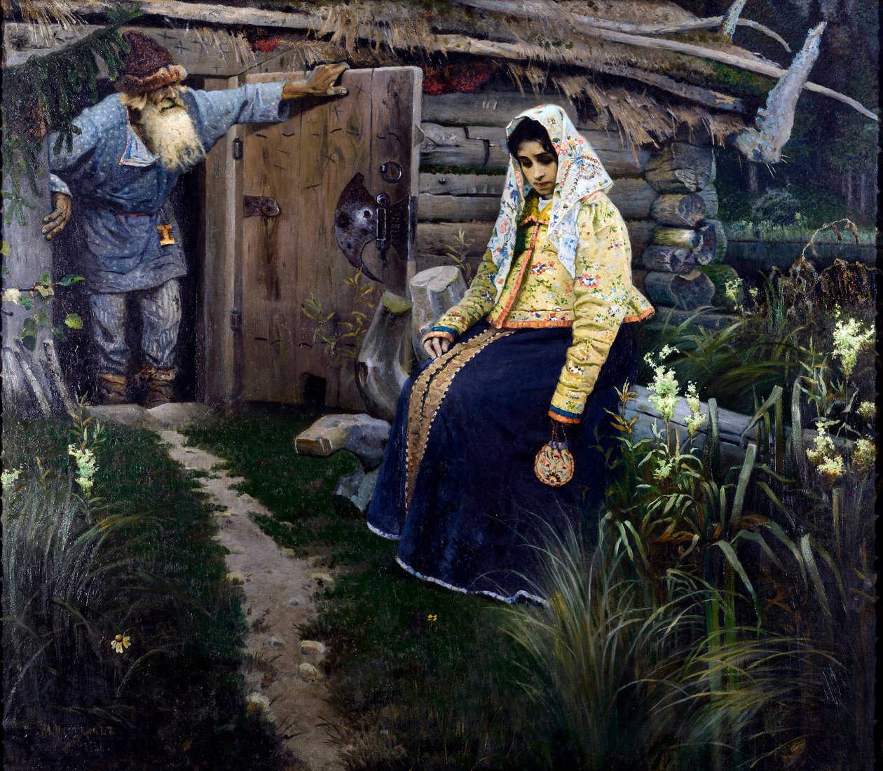 Der Liebestrank von Mikhail Vasilievich Nesterov