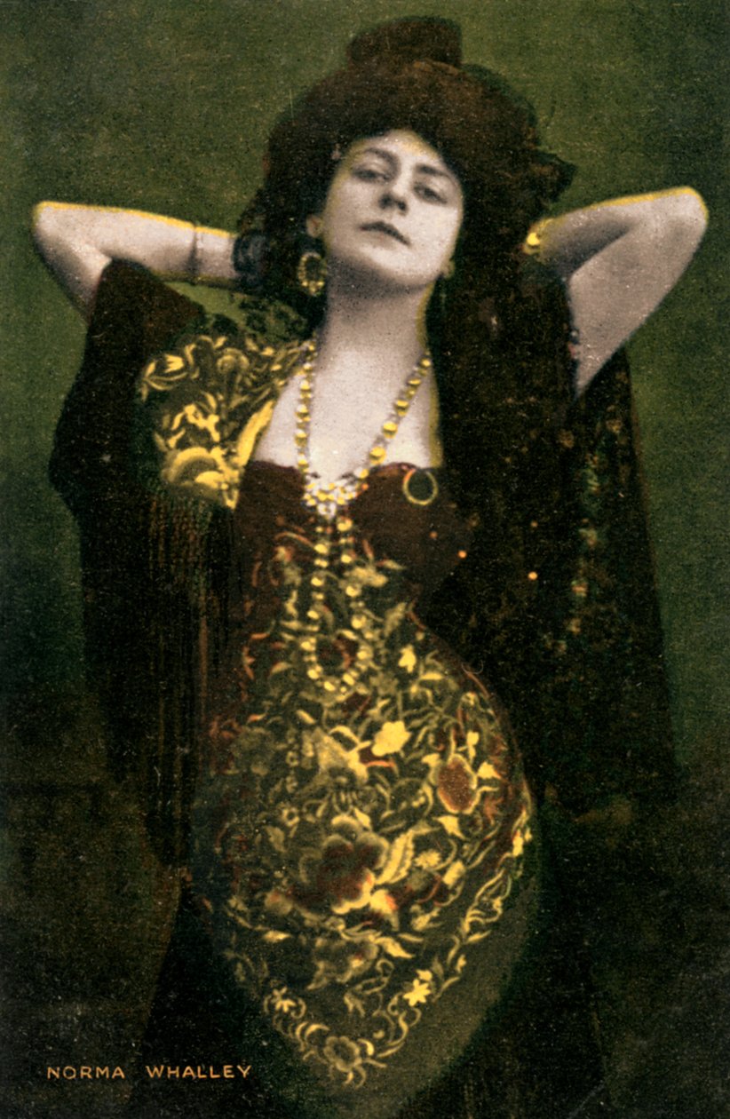 Norma Whalley, australische Schauspielerin, frühes 20. Jahrhundert von Miller and Lang