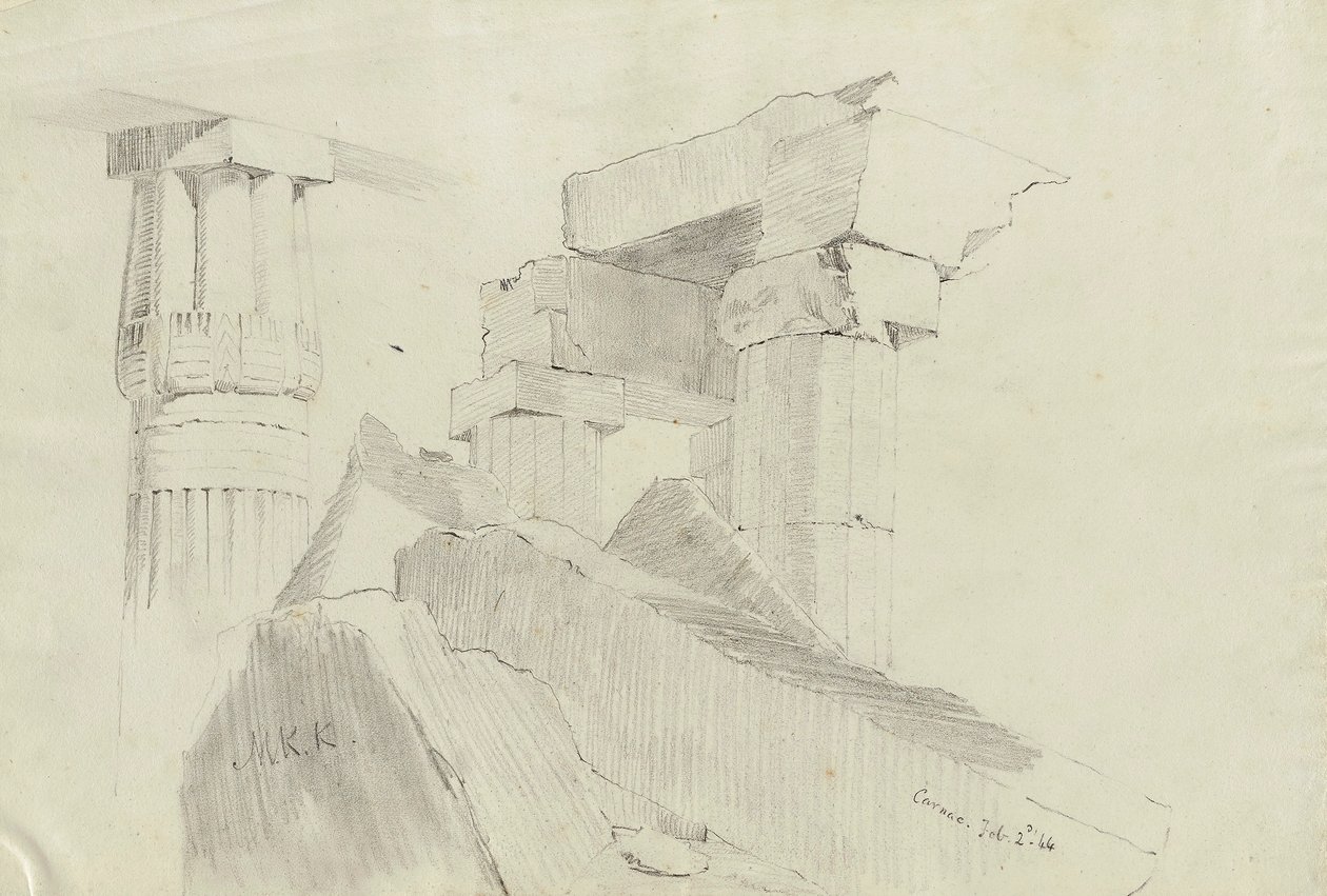Karnak, Ägypten von Miner Kilbourne Kellogg