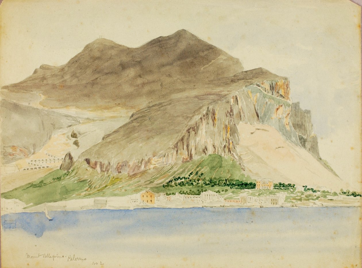 Monte Pellegrino, Palermo von Miner Kilbourne Kellogg