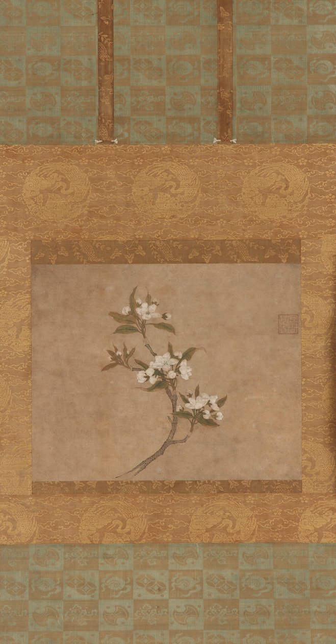 Ein Zweig von Birnenblüten von Ming Dynasty Chinese School