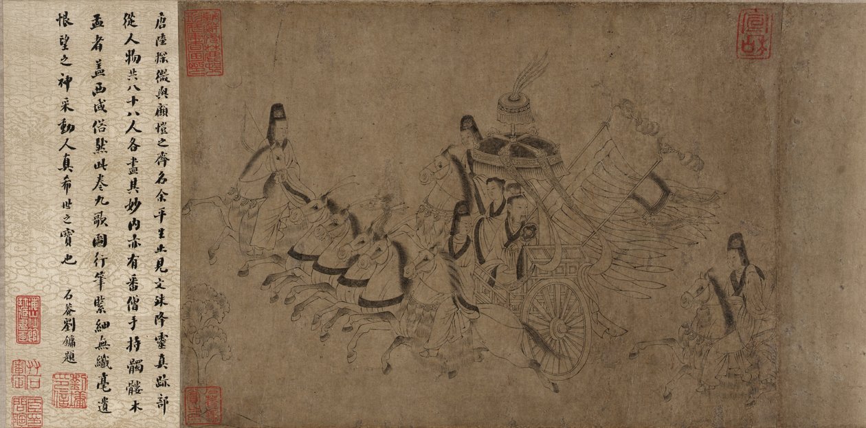 Nymphe des Luo-Flusses von Ming Dynasty Chinese School