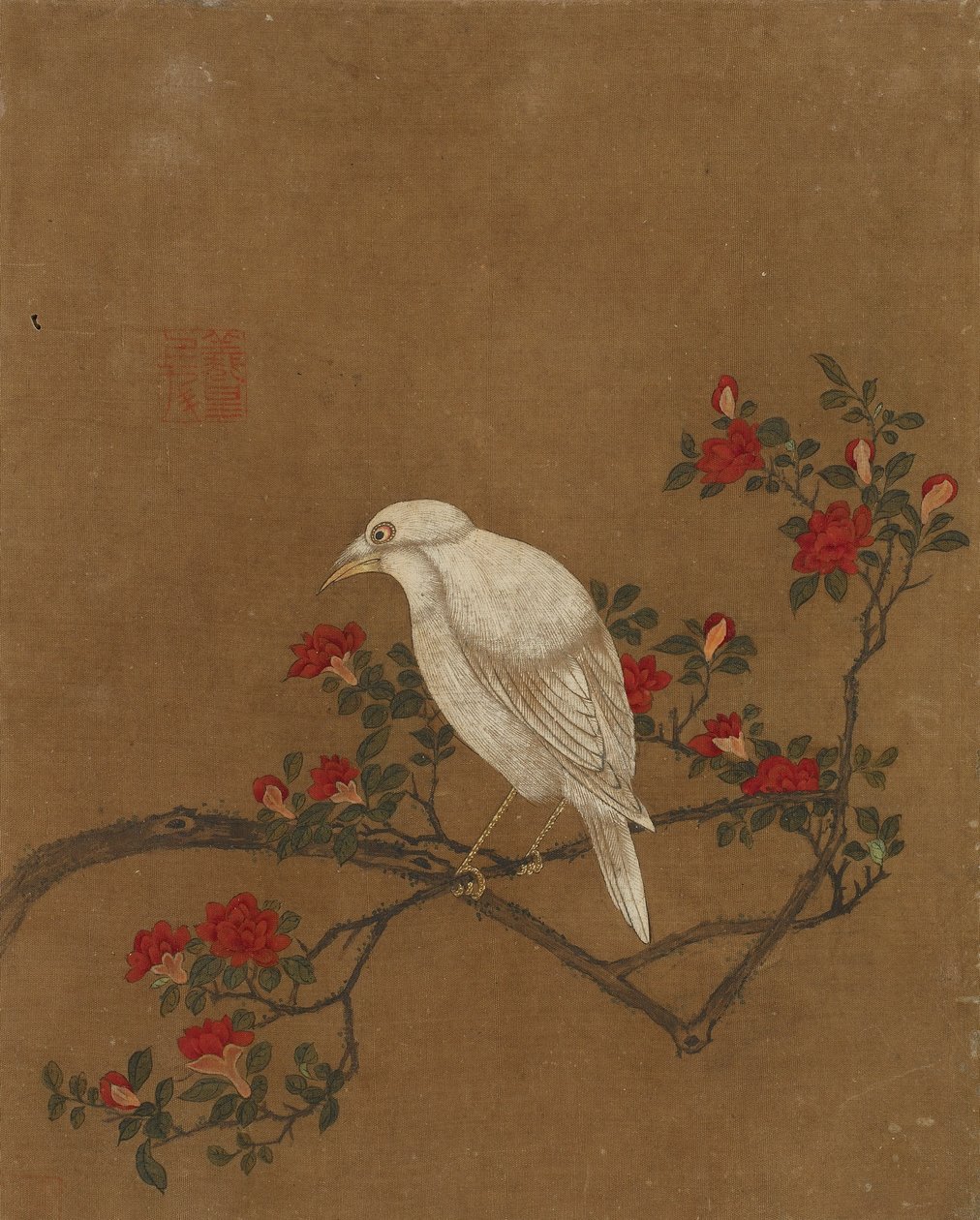 Zehn Bilder von Vögeln und Blumen von Ming Dynasty Chinese School