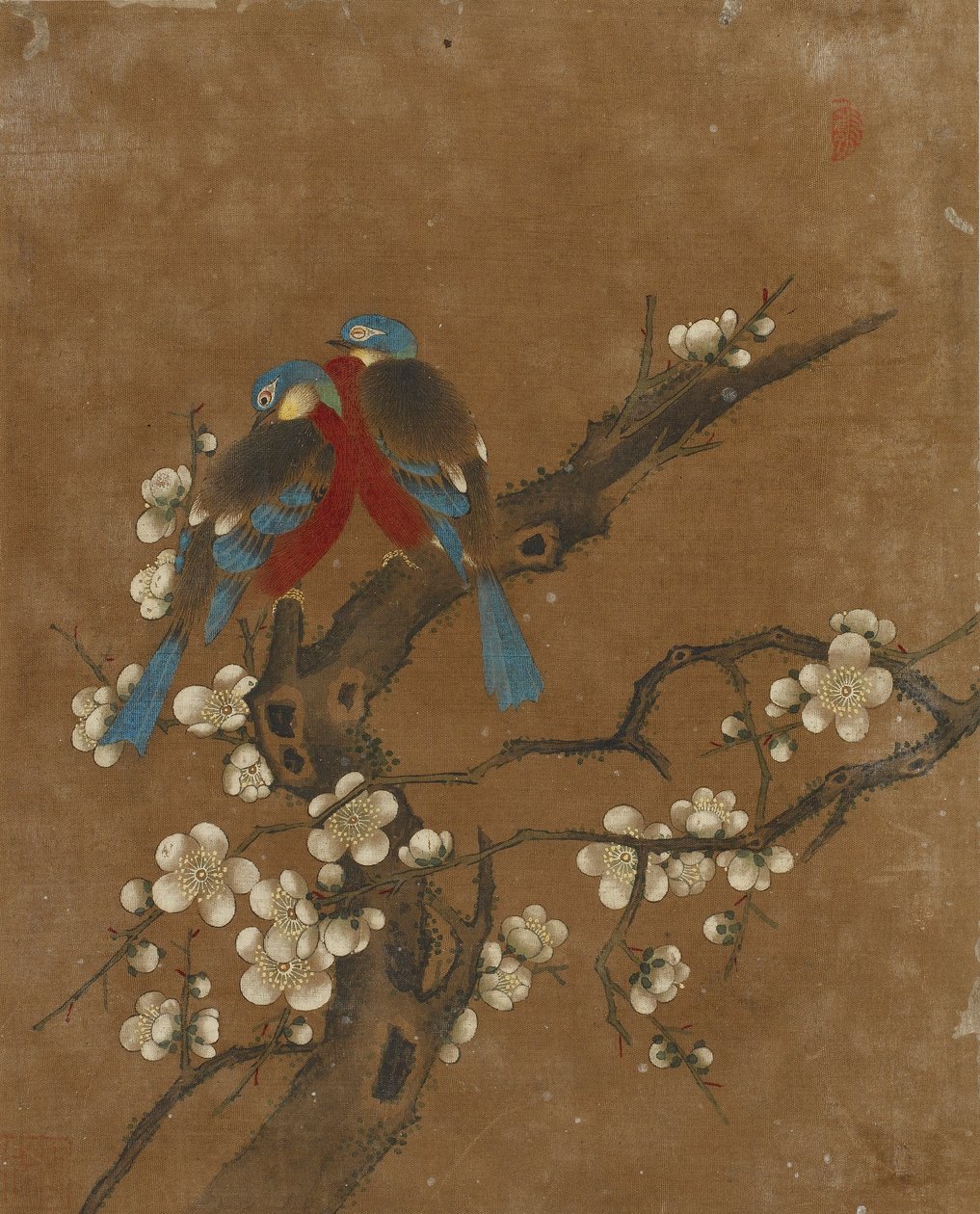 Zehn Bilder von Vögeln und Blumen von Ming Dynasty Chinese School