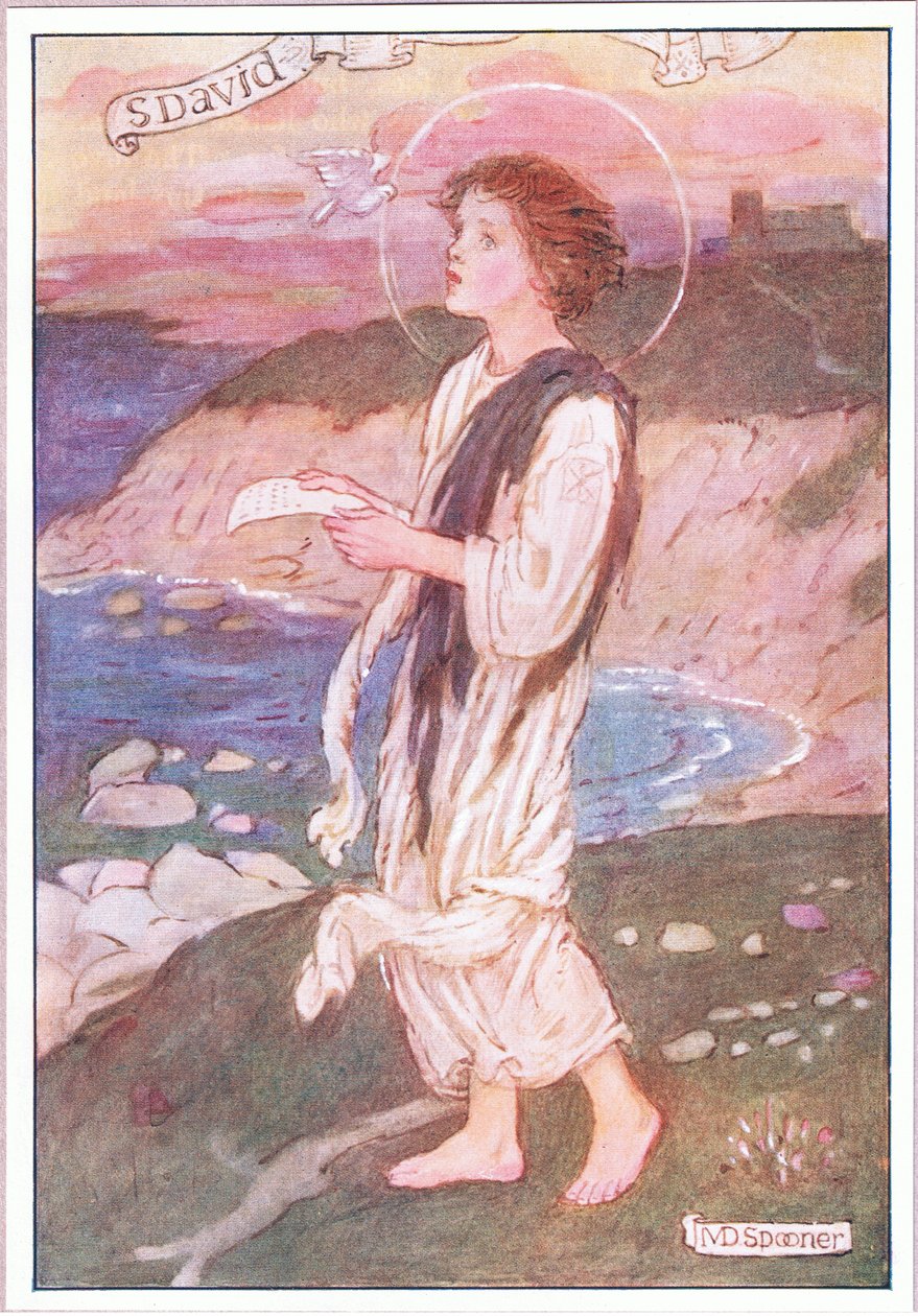 Reine Lippen, aus denen nie ein hässliches Wort fiel (Farblithographie) von Minnie Didbin Spooner