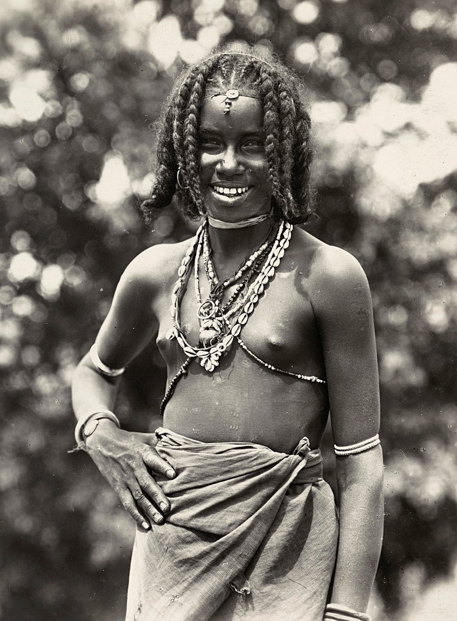 Cunama-Mädchen, 09.05.1936 von Modestino Baldinetti