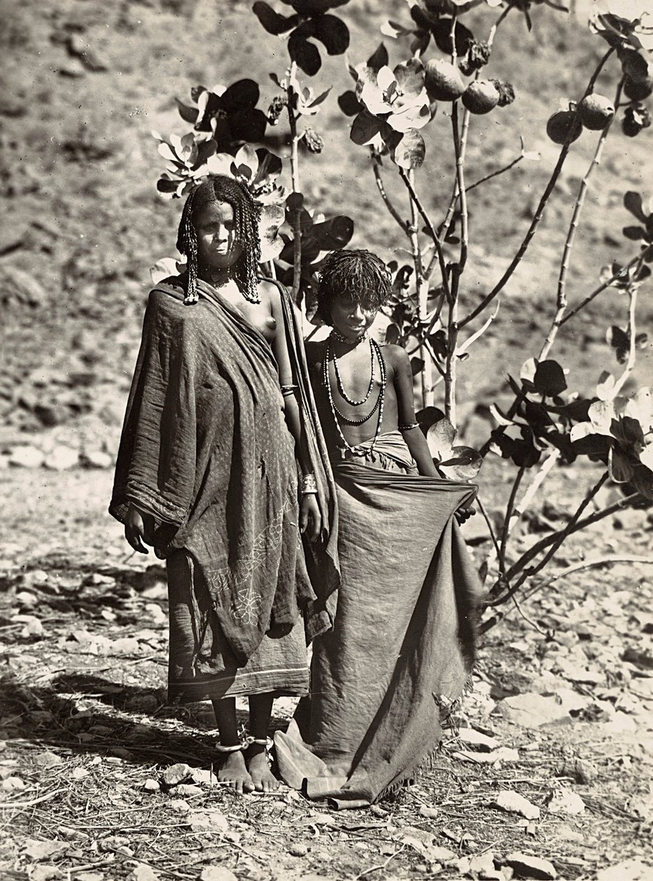 Zwei Mària-Mädchen, 09.05.1936 von Modestino Baldinetti