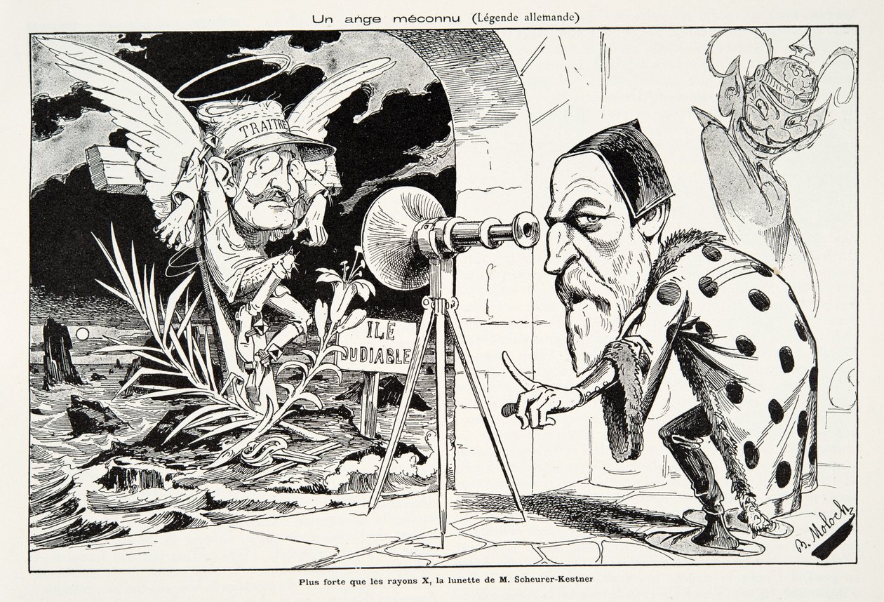 Ein unbekannter Engel (Deutsche Legende), aus Histoire de la Troisieme Republique, Bd. I, l