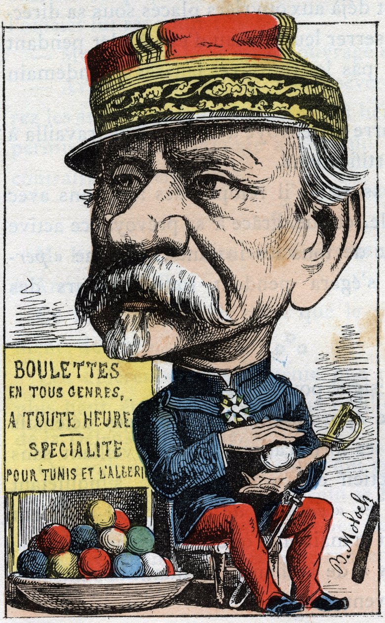 Porträt von Jean Joseph Frederic Albert Farre (1816-1887), französischer Soldat, er wurde 1870 zum General und Kriegsminister ernannt von Moloch