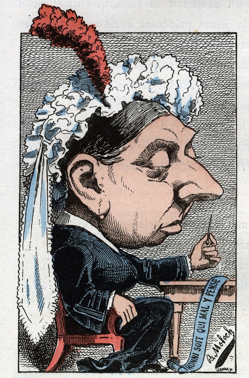 Porträt von Victoria I., Königin von England (1819-1901) von Moloch