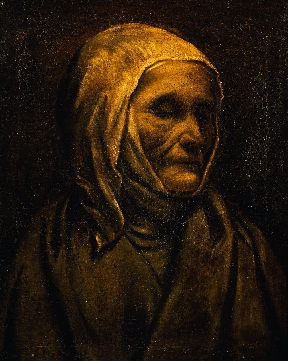 Porträt der Heiligen Angela Merici von Moretto da Brescia