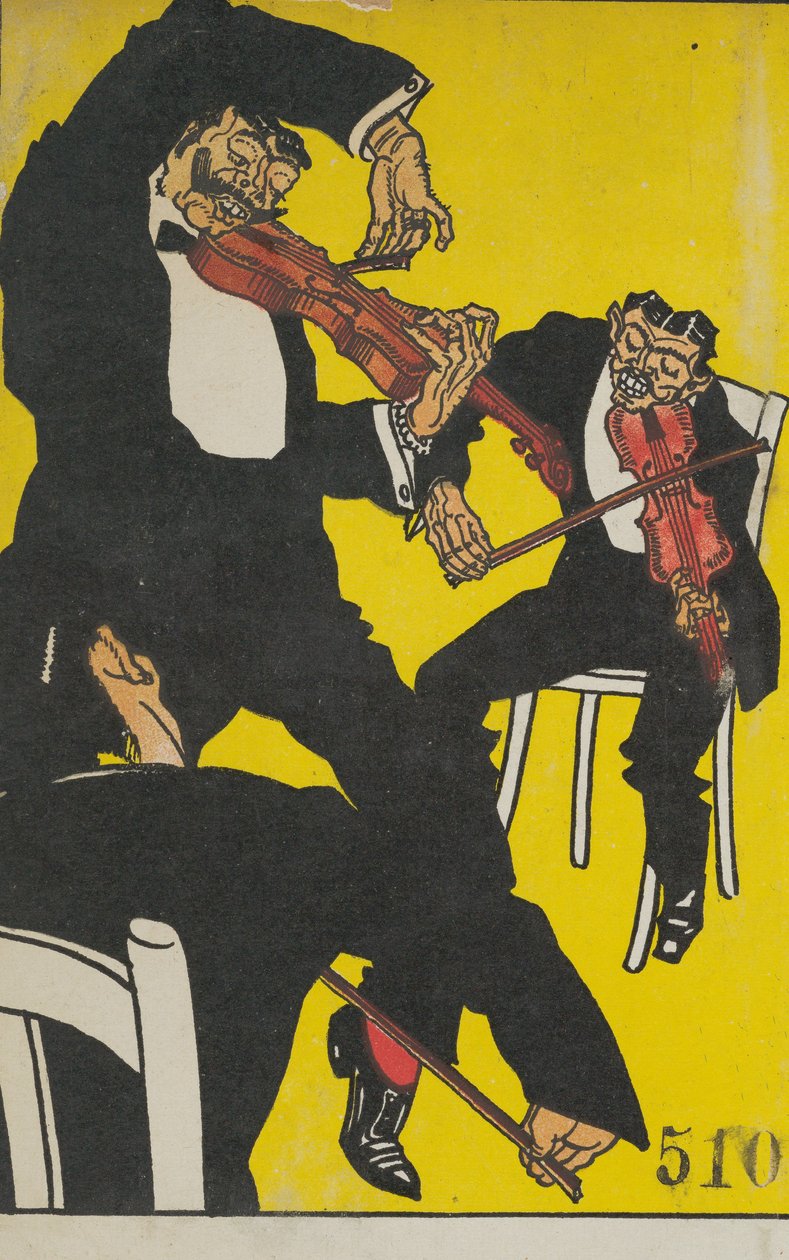 Zwischen 3 und 4 Uhr früh!, 1911 von Moritz Jung