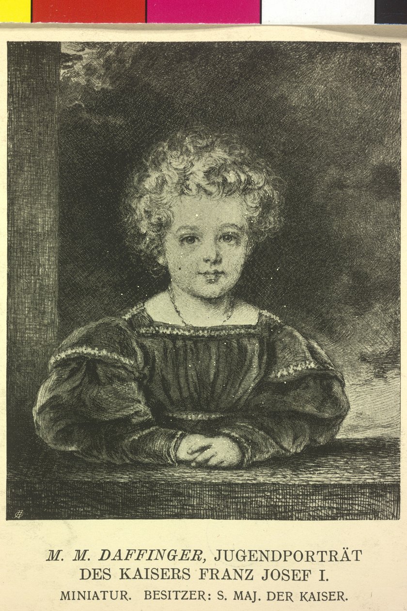 Kaiser von Österreich Franz Joseph I. von Moritz Michael Daffinger