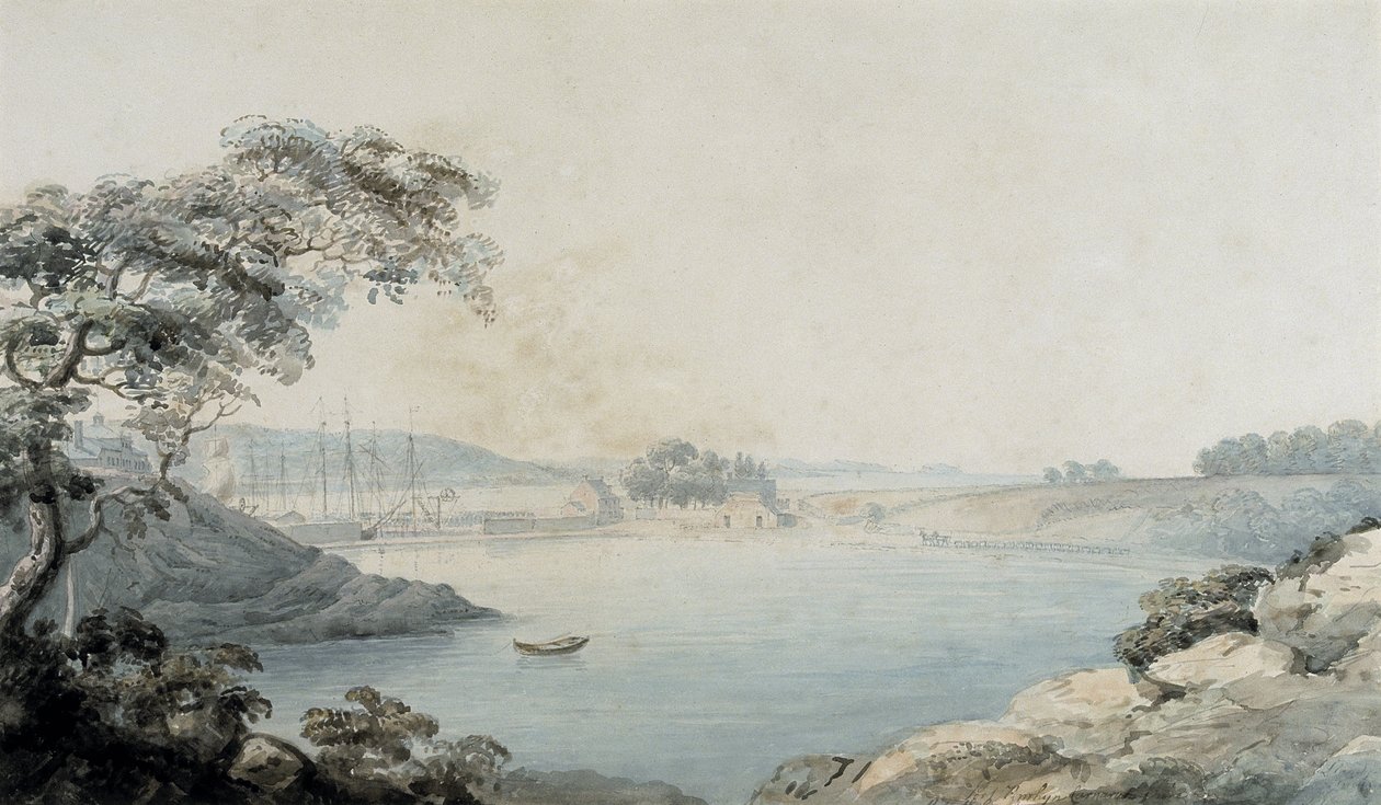 Port Penrhyn von Moses Griffith
