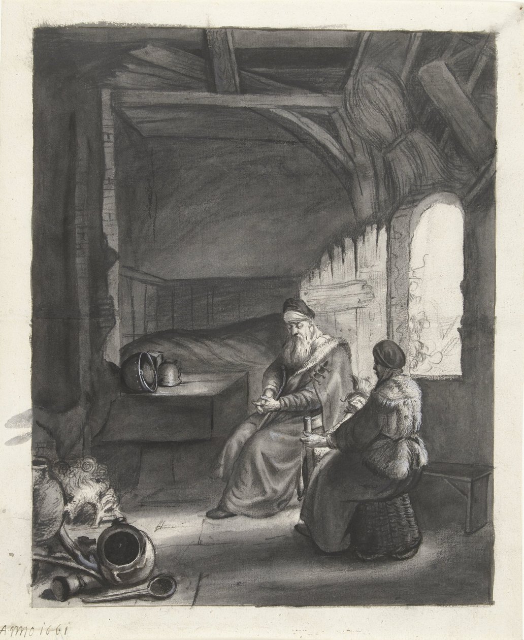 Tobit und Anna von Moses Ter Borch
