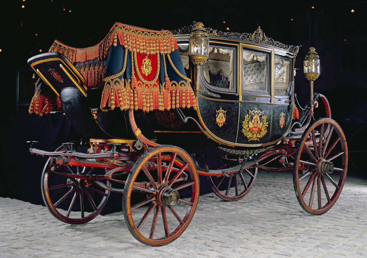 Kutsche gebaut für den Zaren für das Gala de l
