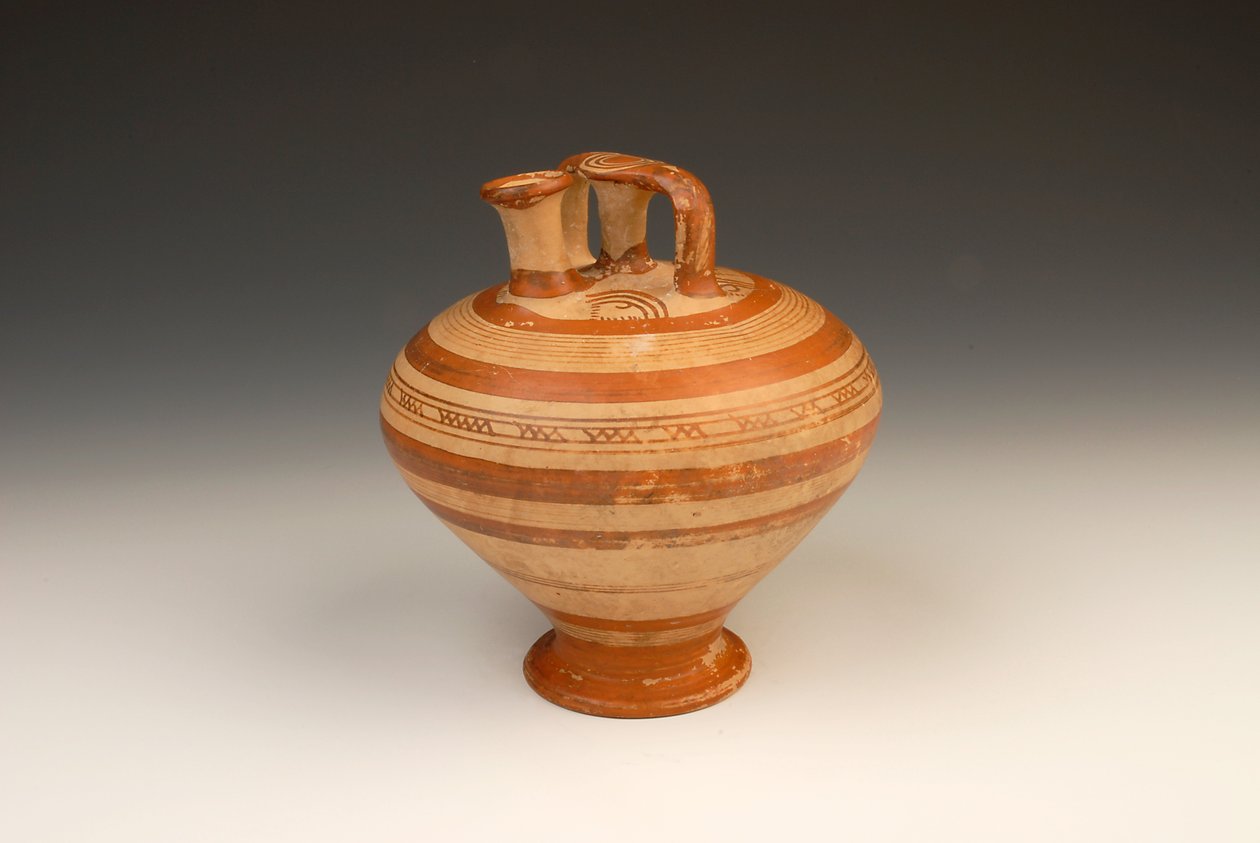 Topfkrug, 1300-1200 v. Chr. (Terrakotta) von Mycenaean