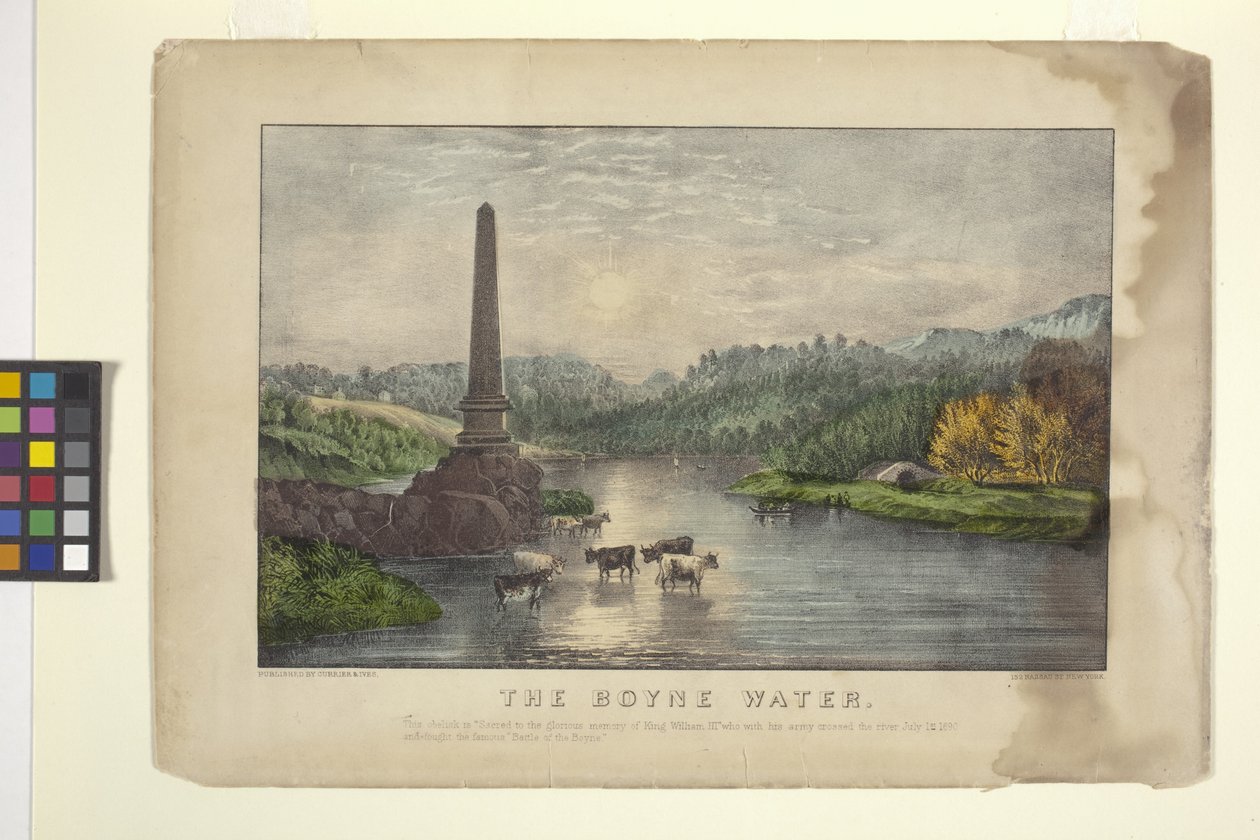 Das Boyne-Wasser von N. and Ives J.M. (1824 95) Currier