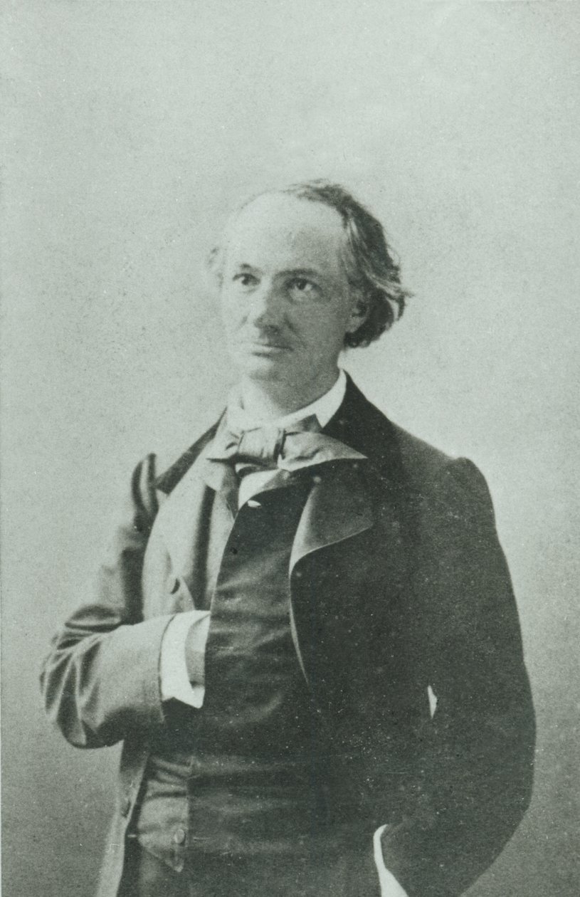 Charles Baudelaire (1821-67) von Nadar