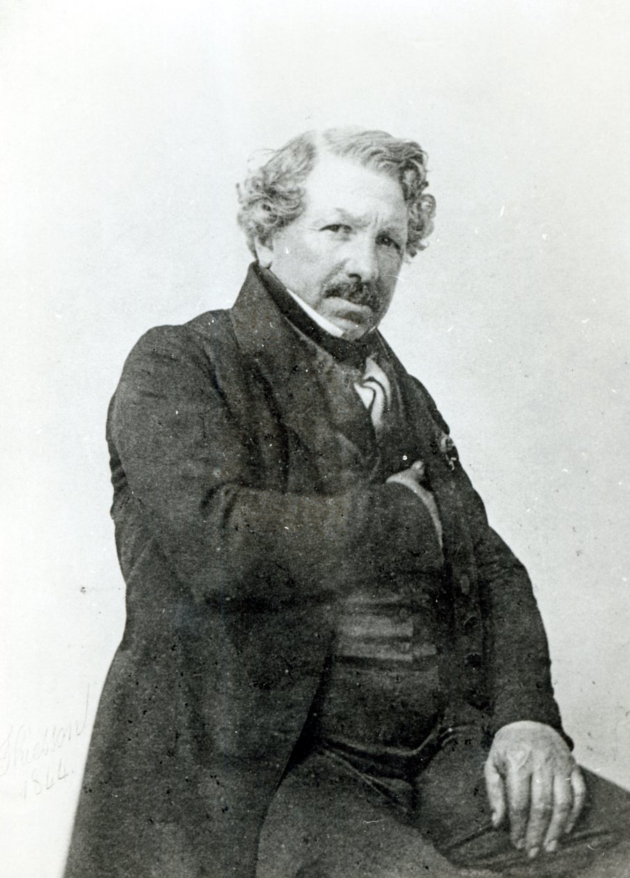 Porträt von Louis-Jacques Daguerre (1787-1851) von Nadar