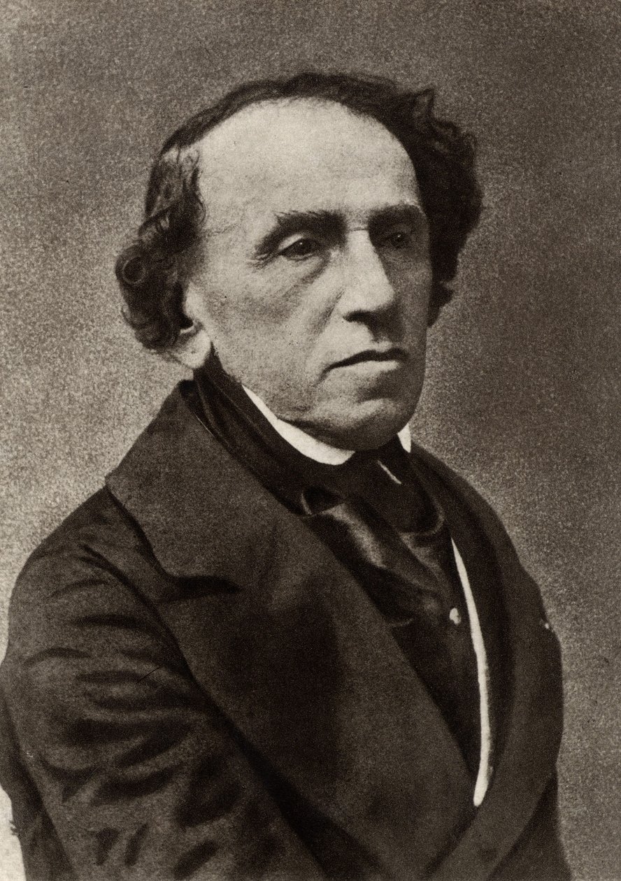 Giacomo Meyerbeer (1791-1864) von Nadar