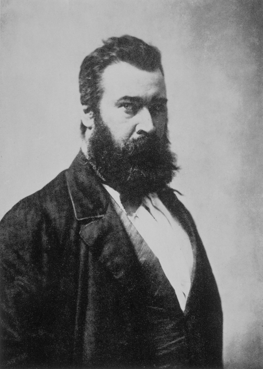 Jean-Francois Millet (1814-1875), französischer Maler, Fotografie von Nadar von Nadar
