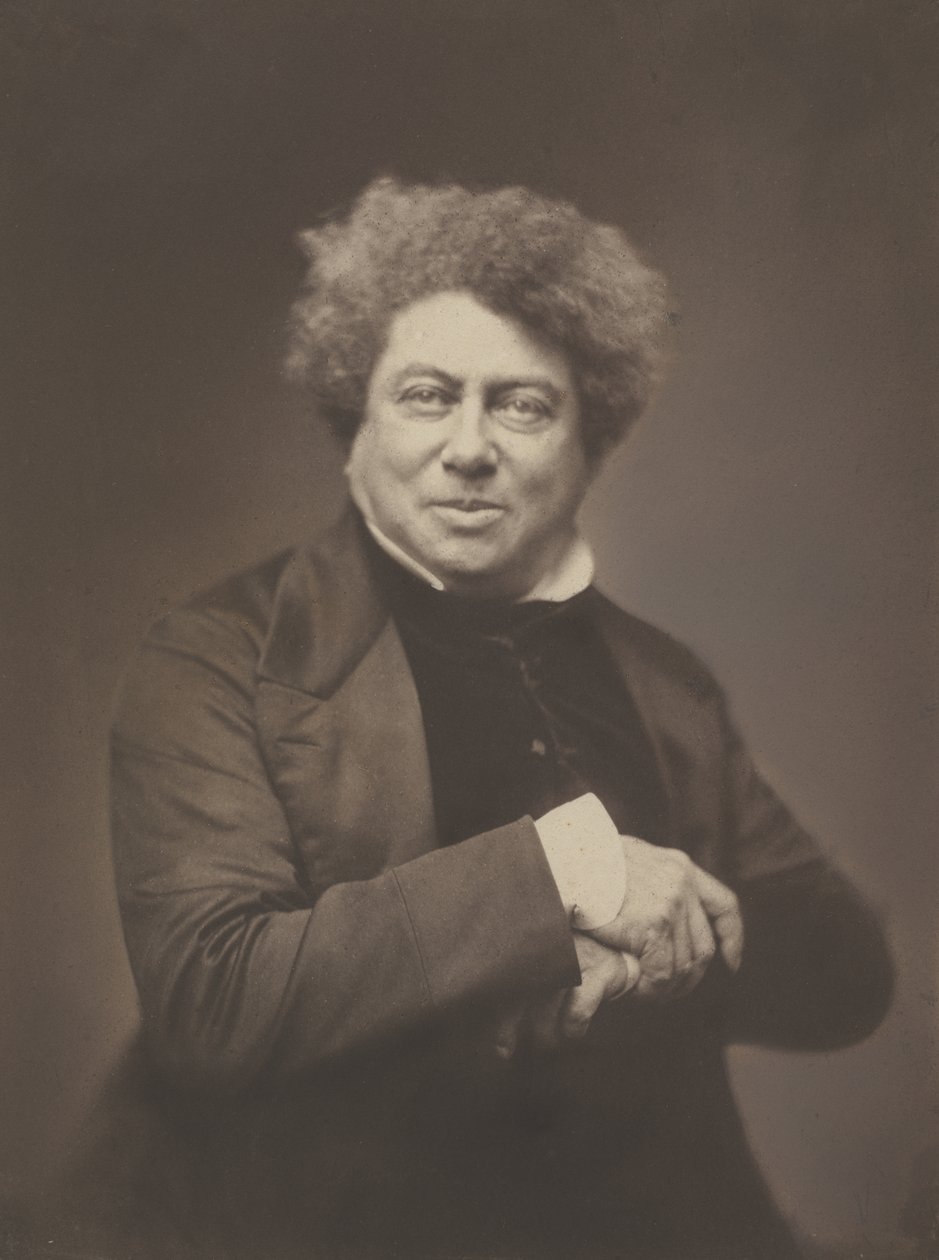 Alexandre Dumas père (1802-1870) von Nadar