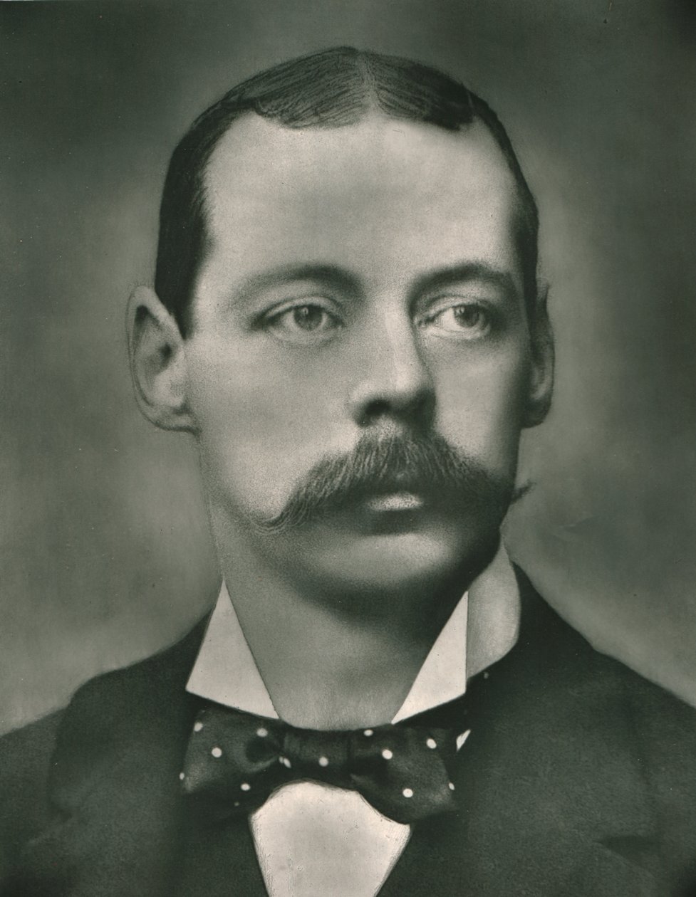 Der verstorbene Ehrenwerte Randolph Spencer Churchill, 1889, ca. 1899 von Nadar