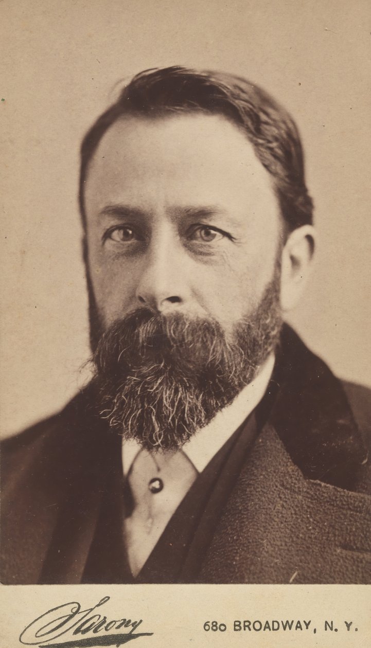 Albert Bierstadt von Napoleon Sarony
