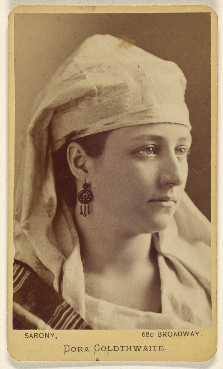 Dora Goldthwaite von Napoleon Sarony