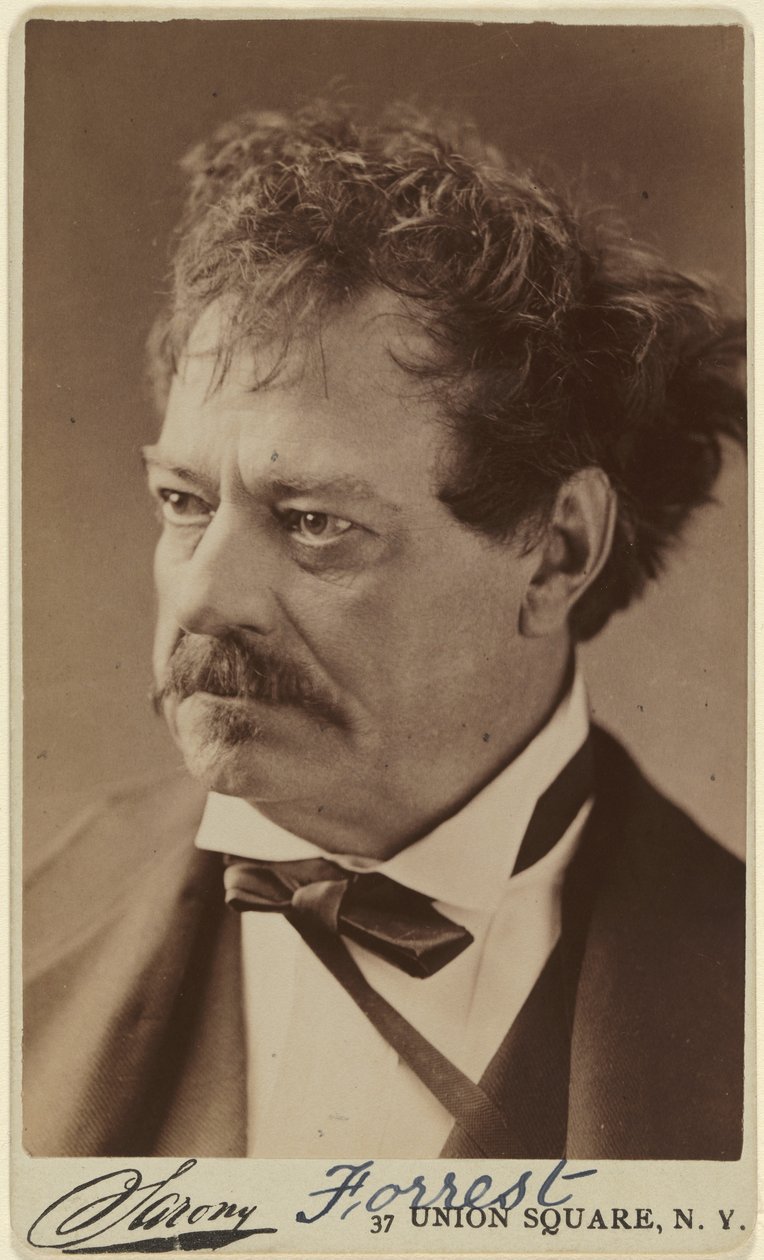 Edwin Forrest von Napoleon Sarony