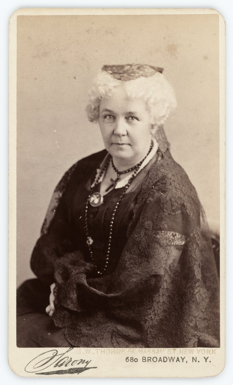 Elizabeth Cady Stanton von Napoleon Sarony