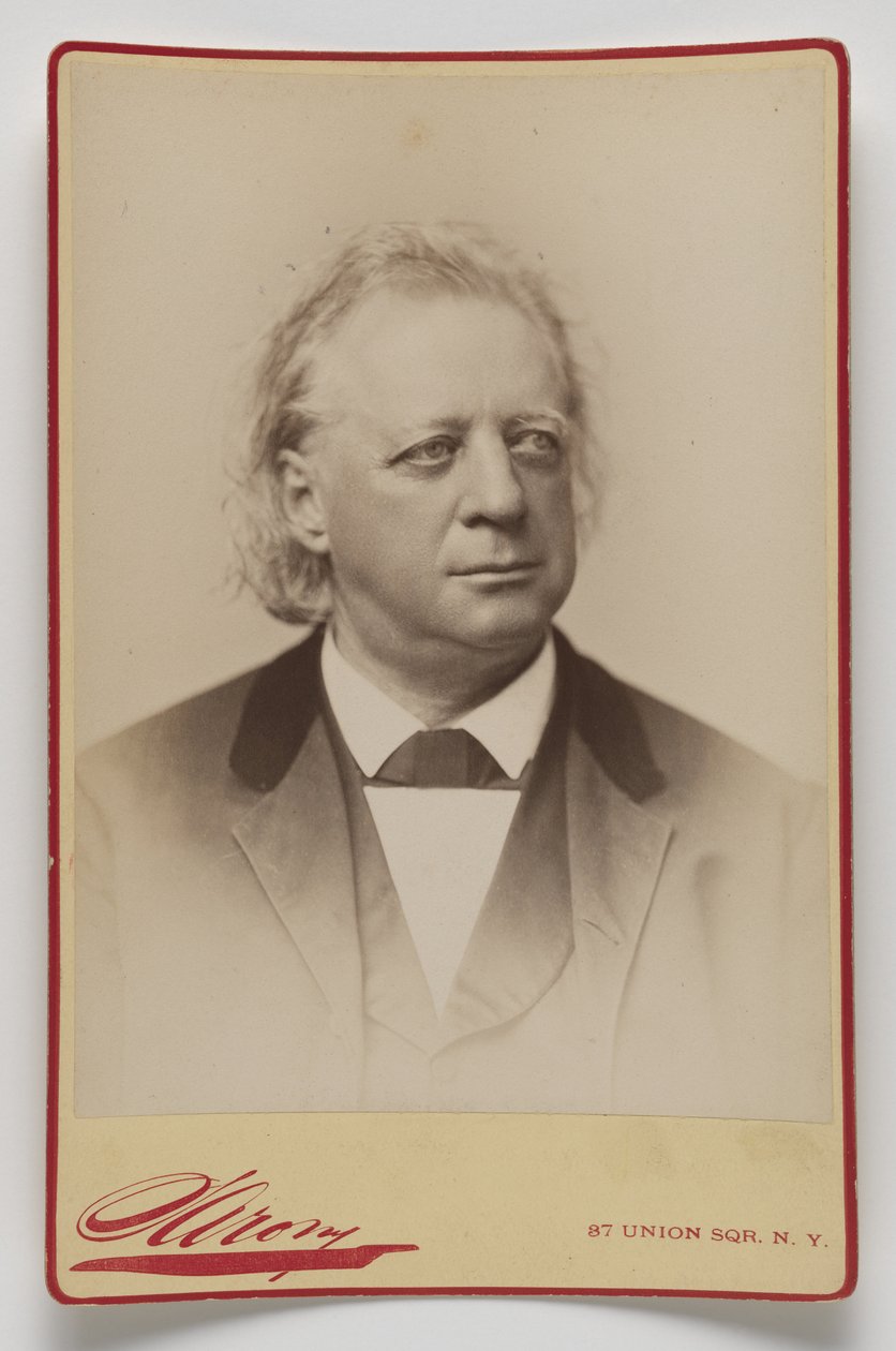 Henry Ward Beecher von Napoleon Sarony