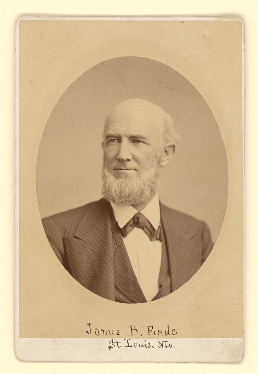 James Buchanan Eads von Napoleon Sarony