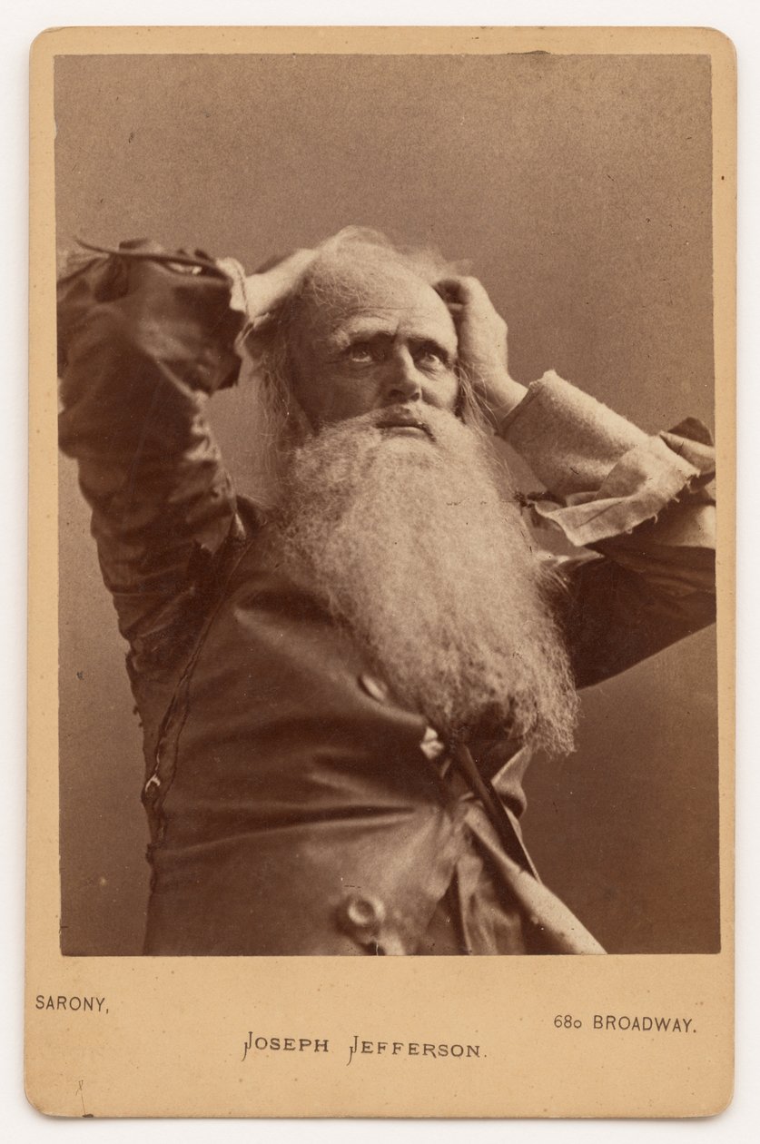 Joseph Jefferson von Napoleon Sarony