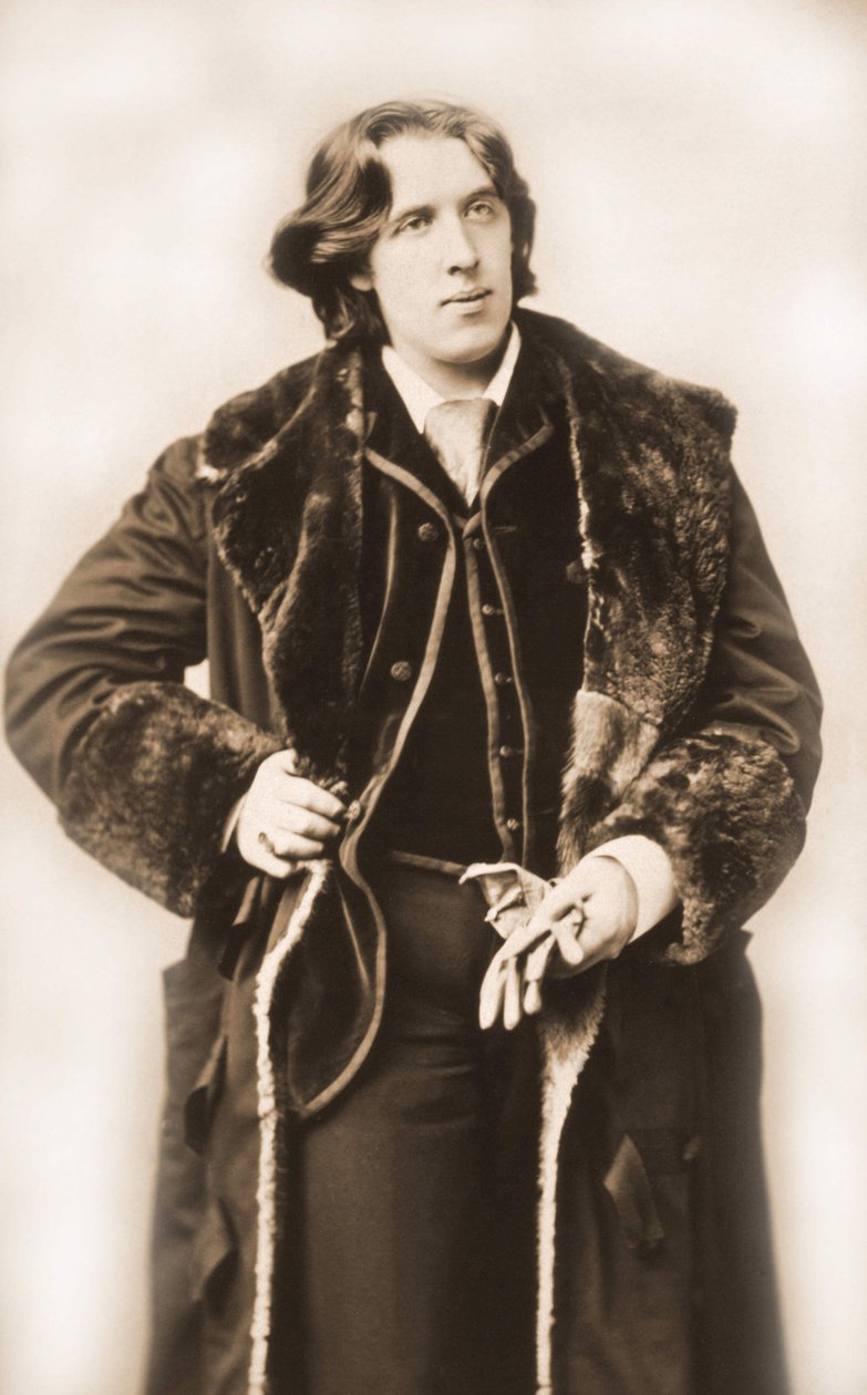 Oscar Wilde (1854 - 1900) um 1882 von Napoleon Sarony (1821 - 1896) von Napoleon Sarony