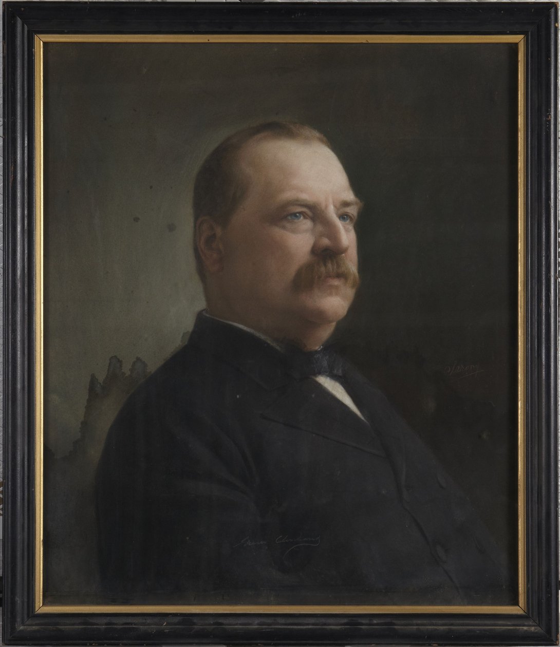 [Stephen] Grover Cleveland (1837-1908) von Napoleon Sarony