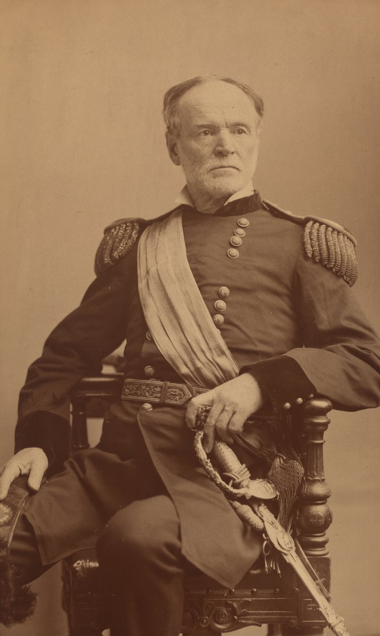 William T. Sherman von Napoleon Sarony