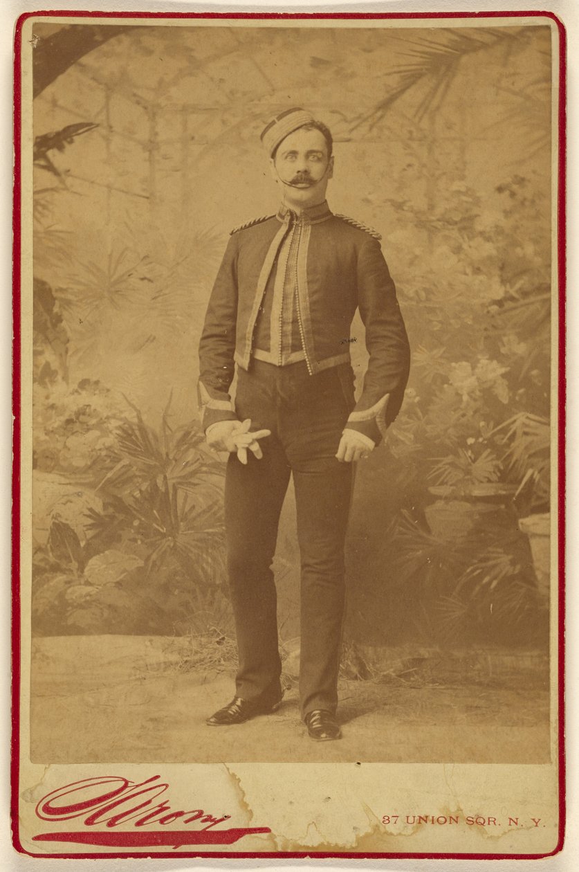 Wilton Lackaye von Napoleon Sarony