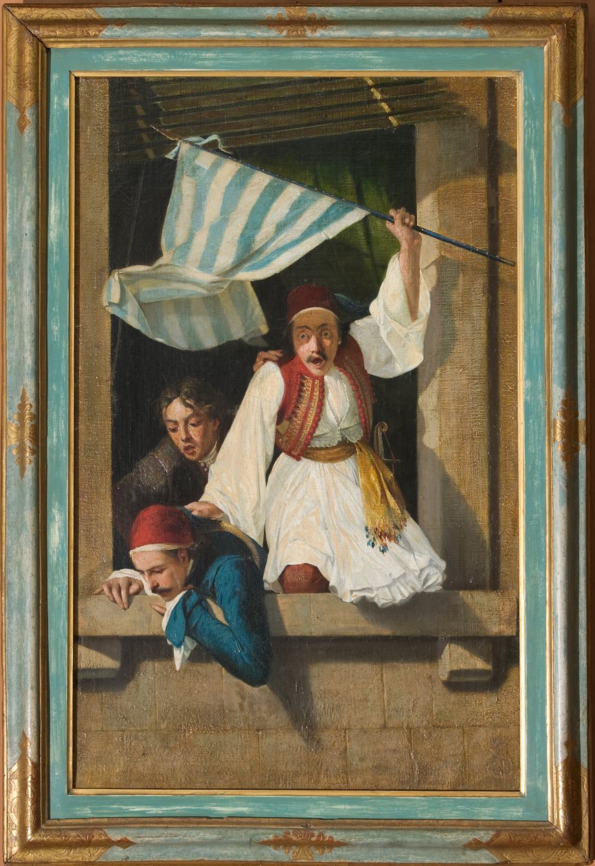 Szene der griechischen Revolution von Narciso Malatesta