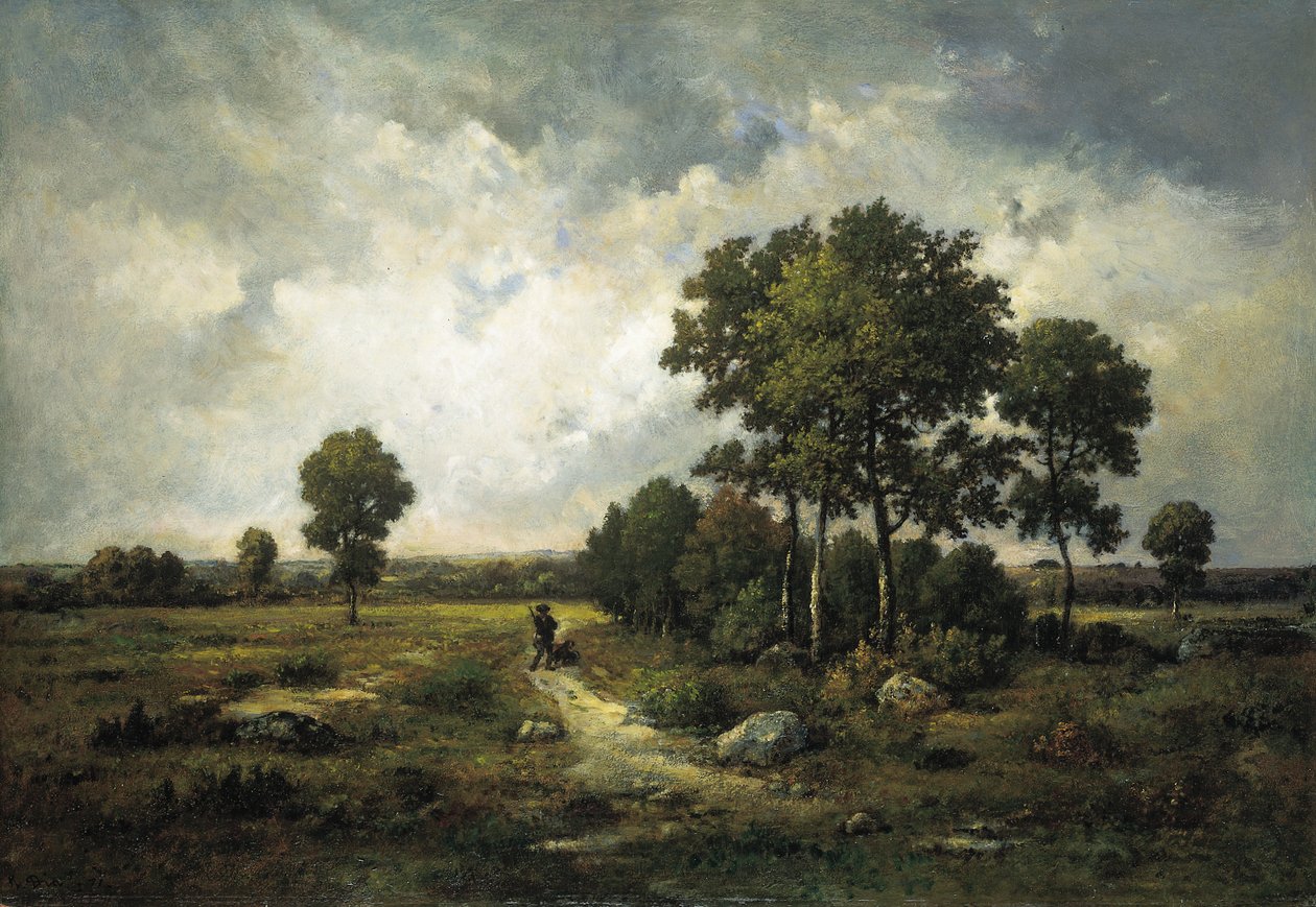 Der Jäger, 1871 von Narcisse Virgile Diaz de la Peña