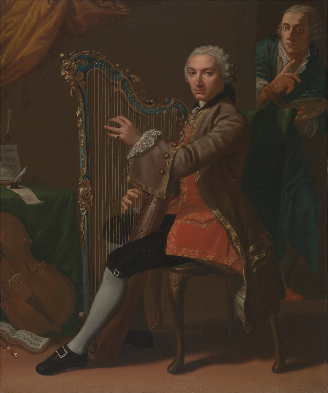 Cristiano Giuseppe Lidarti und Giovanni Battista Tempesti von Nathaniel Dance Holland
