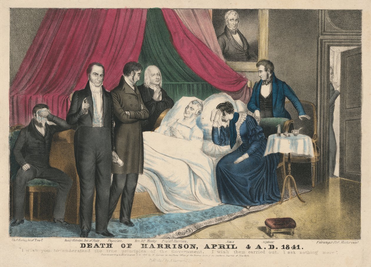 Tod von Harrison von Nathaniel Currier