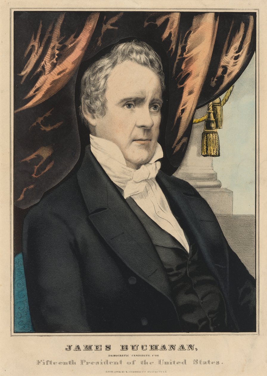 James Buchanan von Nathaniel Currier