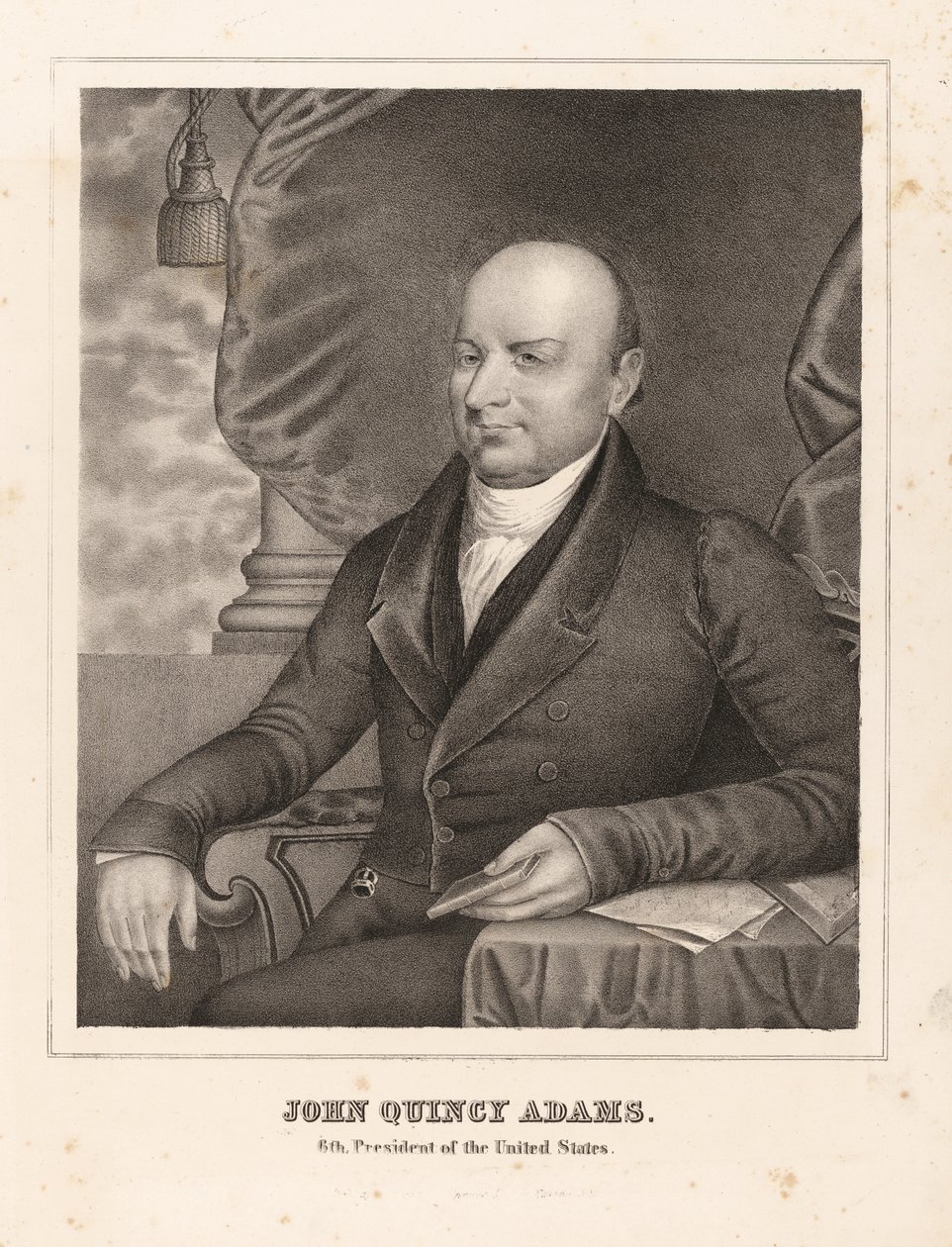 John Quincy Adams von Nathaniel Currier