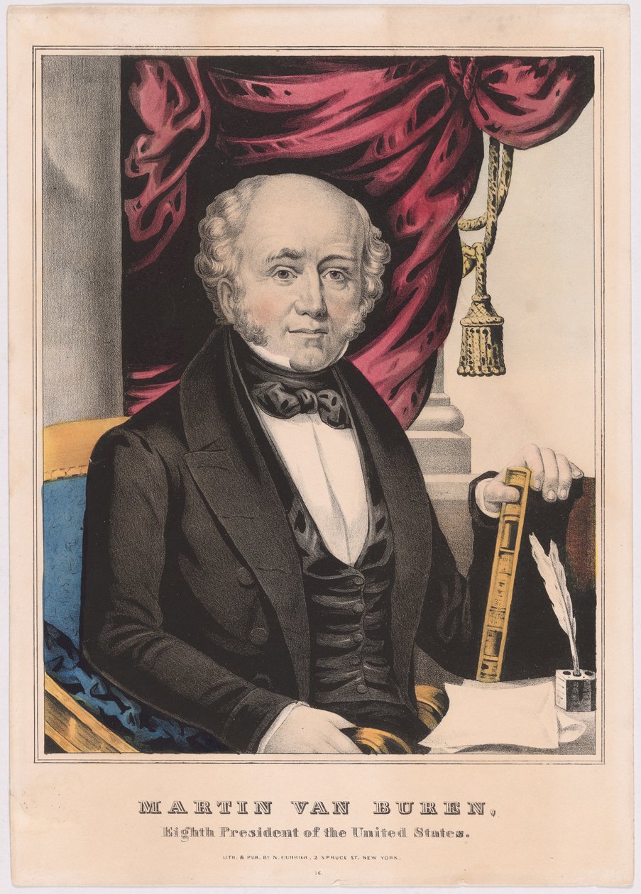 Martin Van Buren von Nathaniel Currier