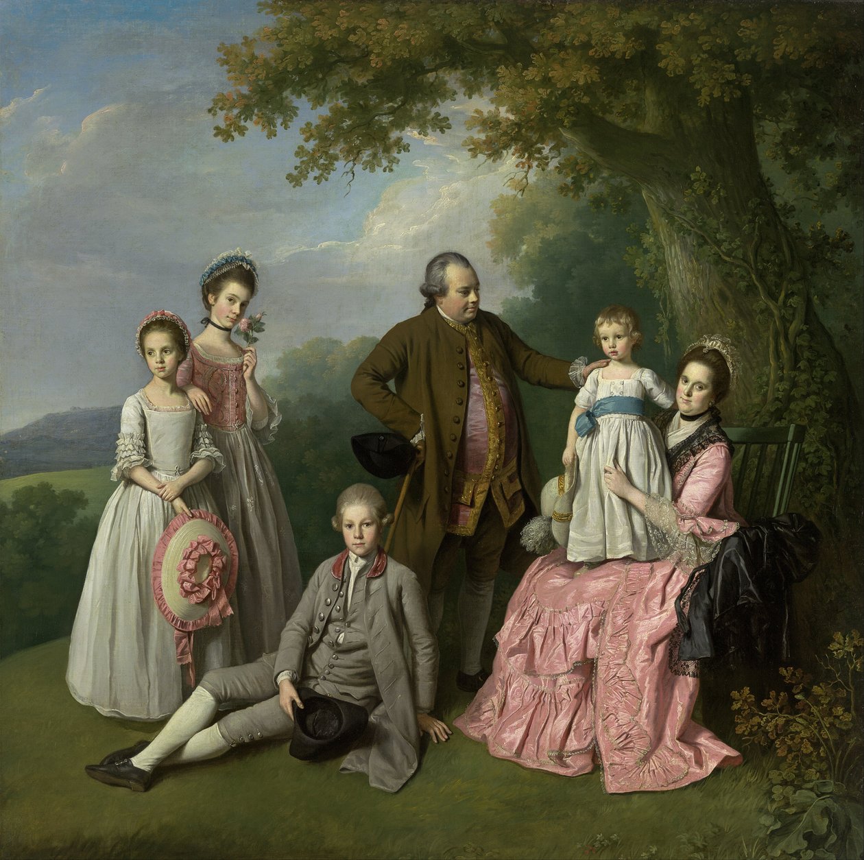 Die Familie Pybus von Nathaniel Dance-Holland
