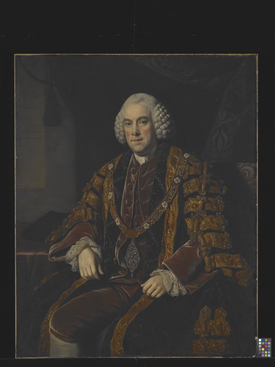 Ein Lord Mayor von London von Nathaniel Dance